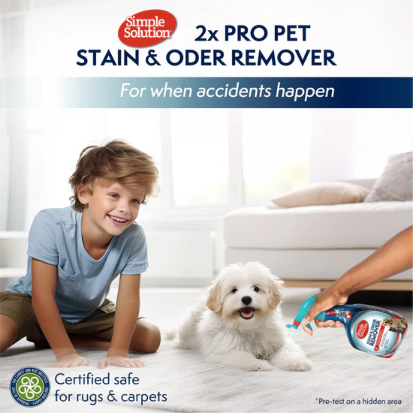 Removedor de manchas y olores Simple Solution