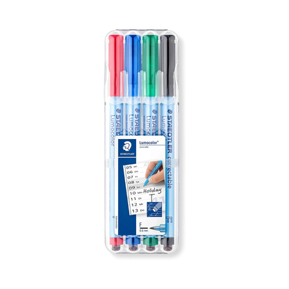 Set de Lapiceros Staedtler Lumocolor Correctable